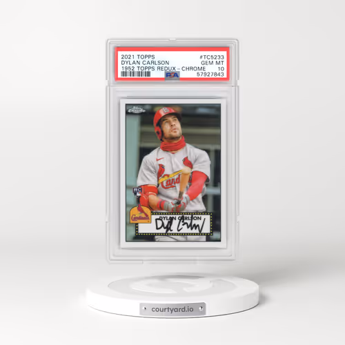 2021 Topps 1952 Topps Redux #TC5233 Dylan Carlson - Chrome (PSA 10 GEM MINT)