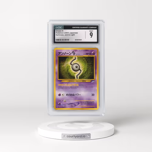 2001 Darkness, and to Light Unown S (CGC 9 MINT)
