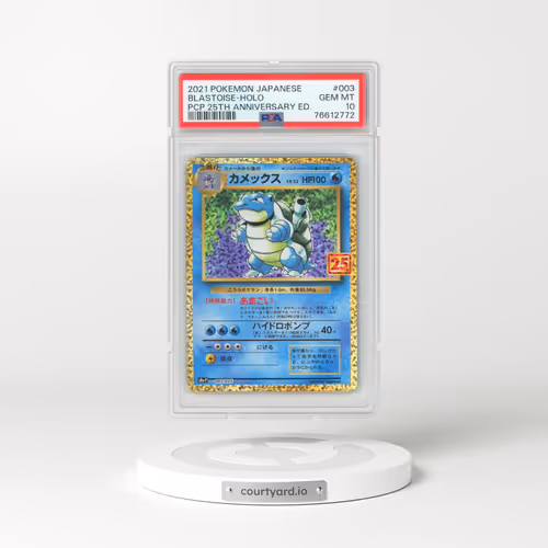 2021 25th Anniversary Promo Pack - S8a-P #003 Blastoise - Holo Base Set (PSA 10 GEM MINT)