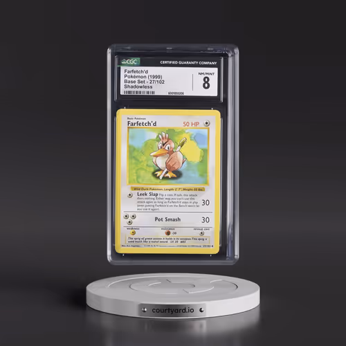 1999 Base Set #27/102 Farfetch'd - Shadowless Shadowless (CGC 8 NM-MT)