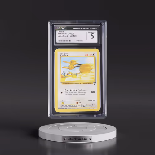 2000 Base Set 2 #72/130 Doduo (CGC 5 EX)