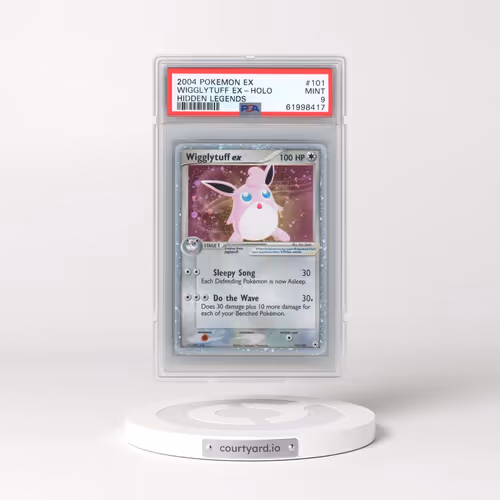 2004 Pokémon EX Hidden Legends #101 Wigglytuff EX - Holo Holo (PSA 9 MINT)
