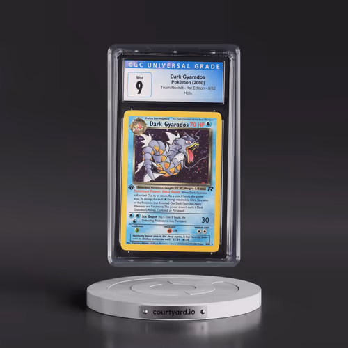 2000 Team Rocket #8/82 Dark Gyarados - 1st Edition Holo (CGC 9 MINT)