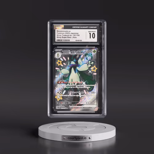 2023 Shiny Treasure ex #321/190 Meowscarada ex - Shiny Super Rare Holo (CGC 10 GEM MINT)