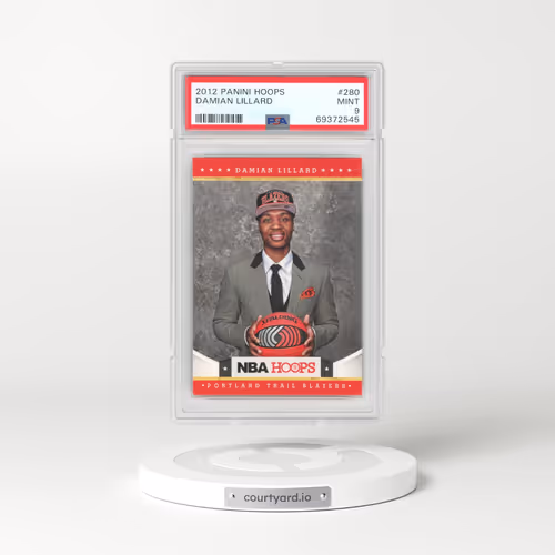 2012 Panini Hoops #280 Damian Lillard (PSA 9 MINT)