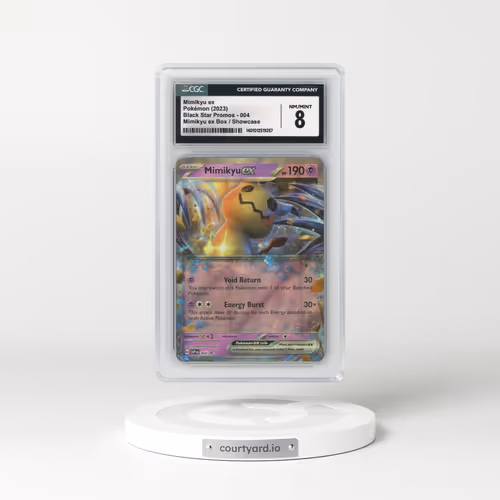 2023 Black Star Promos - Scarlet & Violet SVP EN #004 Mimikyu ex - Mimikyu ex Box / Showcase (CGC 8 NM-MT)