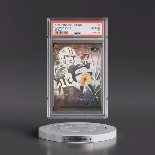 2020 Panini Illusions #8 Jordan Love - Retail (PSA 10 GEM MINT)