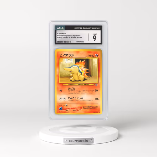 2000 Japanese Gold, Silver, to a New World... Cyndaquil (CGC 9 MINT)