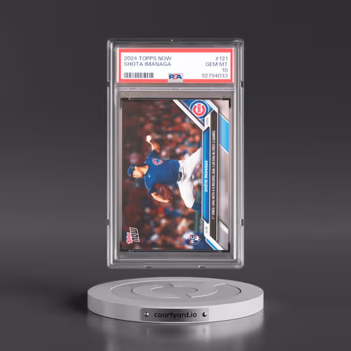 2024 Topps Now #121 Shota Imanaga (PSA 10 GEM MINT)