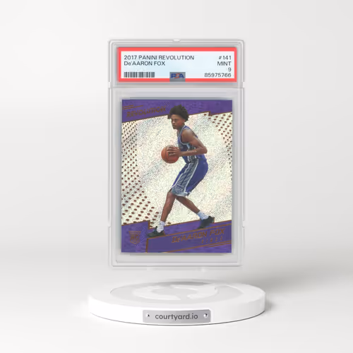 2017 Panini Revolution #141 DE'Aaron Fox (PSA 9 MINT)