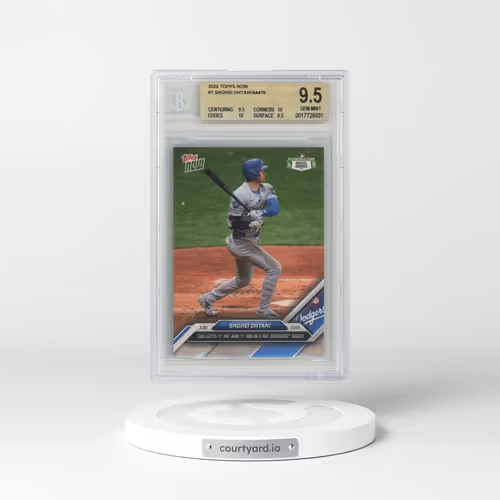 2024 Topps Now #1 Shohei Ohtani (BGS 9.5 GEM MINT)