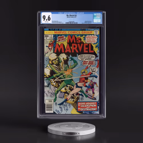 Ms. Marvel #2 CGC 9.6 White Pages (Marvel Comics, 2/77) - Universal