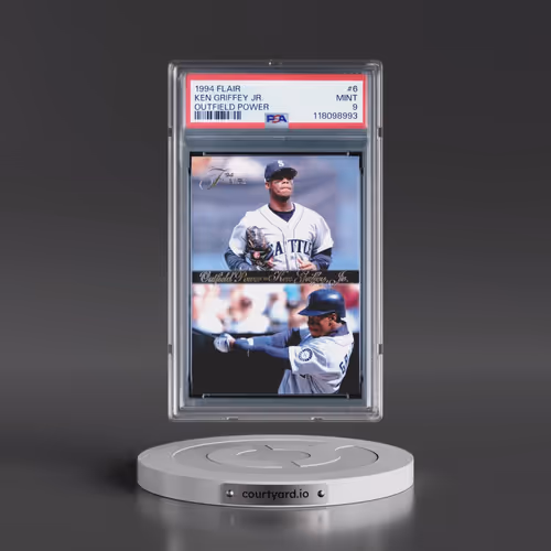 1994 Flair Outfield Power #6 Ken Griffey Jr (PSA 9 MINT)