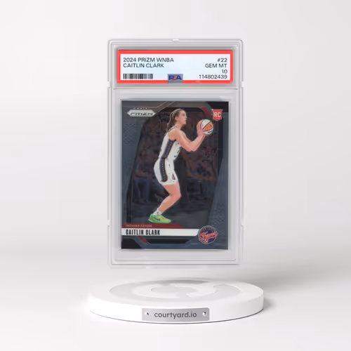 2024 Panini Prizm WNBA #22 Caitlin Clark (PSA 10 GEM MINT)