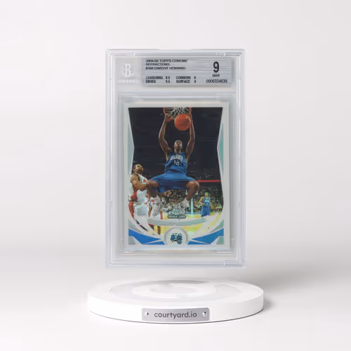 2004 Topps Chrome #166 Dwight Howard - Refractor (BGS 9 MINT)