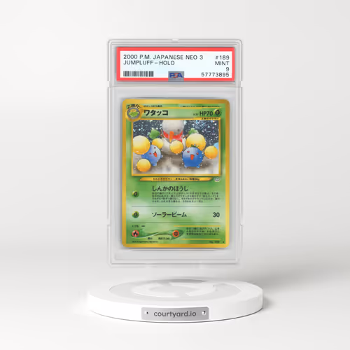 2000 Pokémon Neo 3 #189 Jumpluff - Holo (PSA 9 MINT)