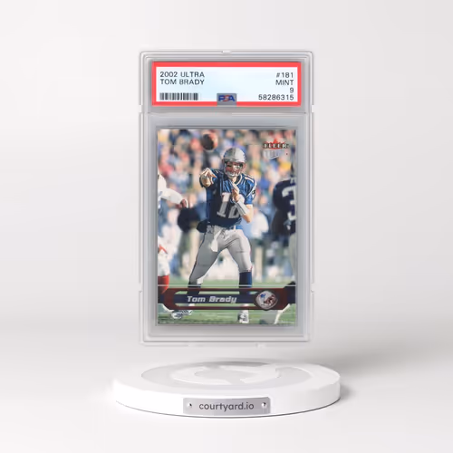 2002 Ultra #181 Tom Brady (PSA 9 MINT)