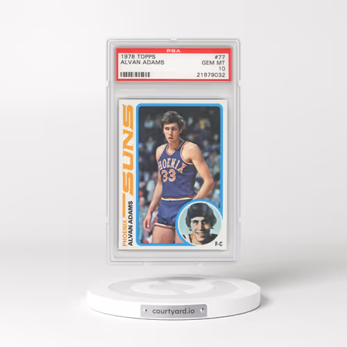 1978 Topps #77 Alvan Adams (PSA 10 GEM MINT)