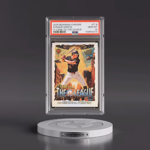 2025 Bowman Chrome It Came to the League #IT-8 Konnor Griffin (PSA 10 GEM MINT)