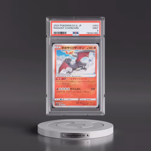 2024 Pokémon Svjl-Battle Master Deck Terastal Charizard EX #003 Radiant Charizard - Holo (PSA 9 MINT