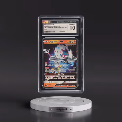 2019 Tag Team GX: Tag All Stars #028/173 Blacephalon GX - Holo (CGC 10 GEM MINT)