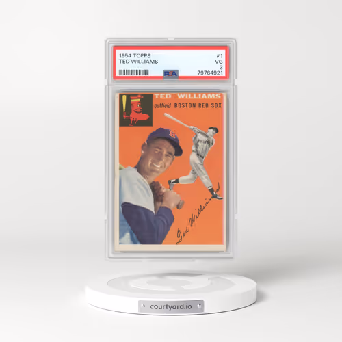 1954 Topps #1 Ted Williams (PSA 3 VG)