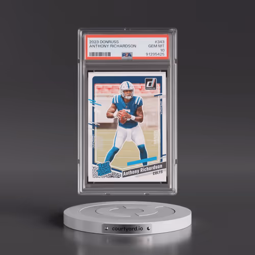 2023 Panini Donruss #343 Anthony Richardson (PSA 10 GEM MINT)