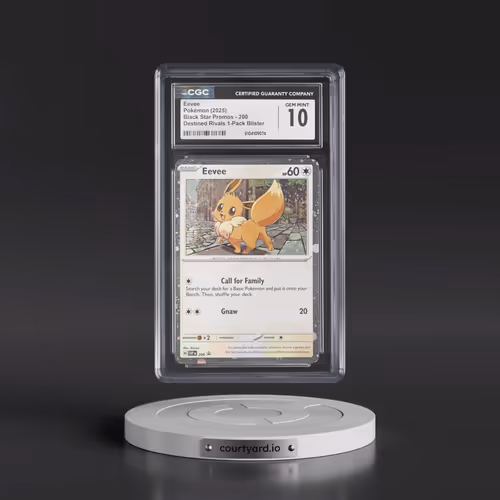 2023 Black Star Promos - Scarlet & Violet SVP EN #200 Eevee - Destined Rivals 1-Pack Blister (Cosmos