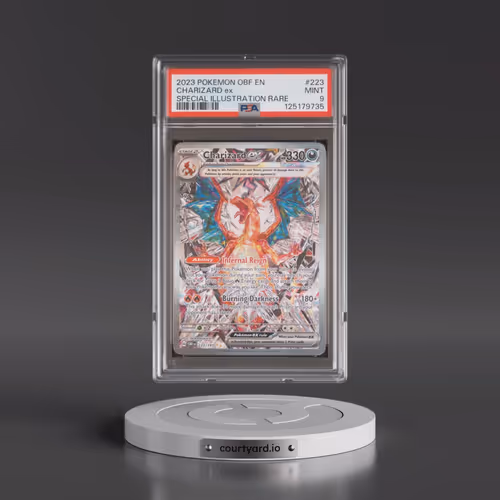 2023 Pokémon Obf EN-Obsidian Flames #223 Charizard EX - Holo Special Illustration Rare (PSA 9 MINT)