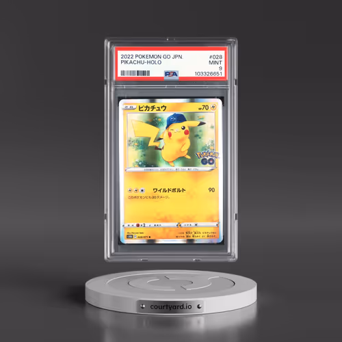2022 Pokémon Go #028 Pikachu - Holo (PSA 9 MINT)