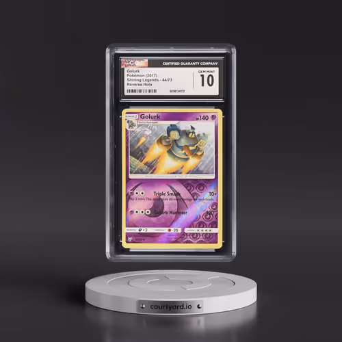 2017 Shining Legends #44/73 Golurk - Reverse Holo (CGC 10 GEM MINT)
