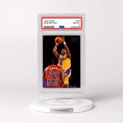 1996 Fleer #203 Kobe Bryant (PSA 8 NM-MT)