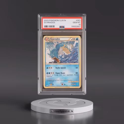 2023 Pokémon Clb-Trading Card Game Classic Blastoise & Suicune EX Deck #007 Gyarados (PSA 10 GEM MIN