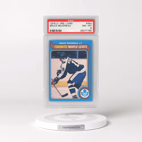 1979 O-Pee-Chee #354 Bruce Boudreau (PSA 8 NM-MT)