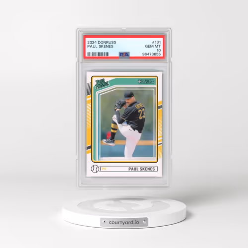 2024 Panini Donruss #131 Paul Skenes (PSA 10 GEM MINT)