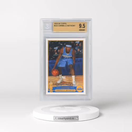 2003 Topps #223 Carmelo Anthony (BGS 9.5 GEM MINT)