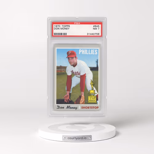 1970 Topps #645 Don Money (PSA 7 NM)
