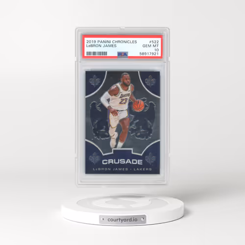 2019 Panini Chronicles #522 LeBron James (PSA 10 GEM MINT)