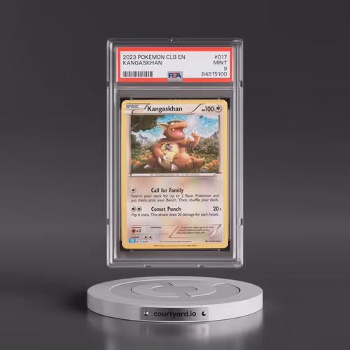 2023 Pokémon Clb-Trading Card Game Classic Blastoise & Suicune EX Deck #017 Kangaskhan (PSA 9 MINT)