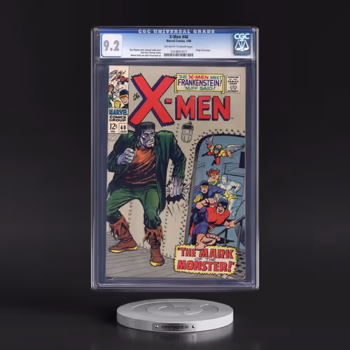 X-Men #40 CGC 9.2 Off-white to White Pages (Marvel Comics, 1/68) - Universal