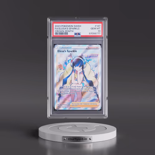 2023 Pokémon Sword and Shield Crown Zenith #147 Elesa's Sparkle - Full Art (PSA 10 GEM MINT)