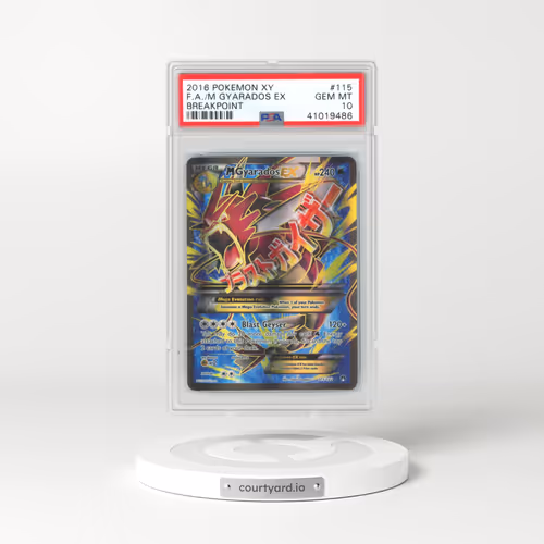 2016 Pokémon XY Breakpoint #115 M Gyarados EX - Holo Full Art (PSA 10 GEM MINT)