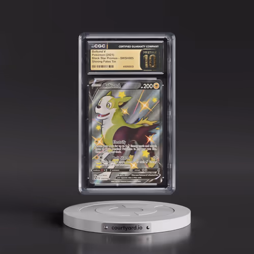 2017 Black Star Promos - Sword & Shield #SWSH085 Boltund V - Shining Fates Tin (Holo) (CGC 10 PRISTI