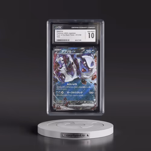 2023 Ruler of the Black Flame #073/108 Absol ex - Holo (CGC 10 GEM MINT)