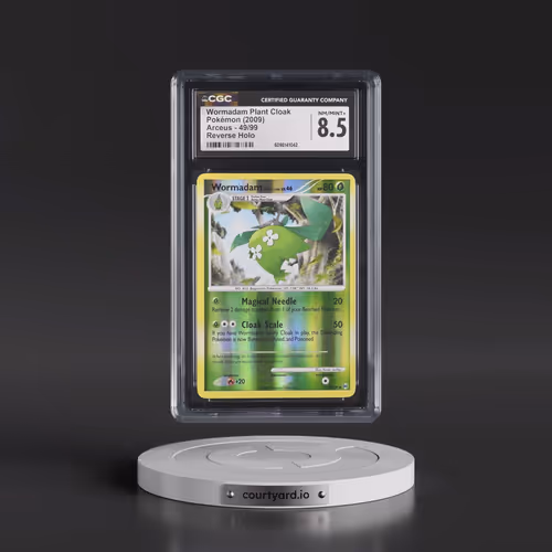 2009 Arceus #49/99 Wormadam Plant Cloak - Reverse Holo (CGC 8.5 NM-MT+)