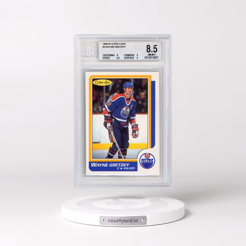 1986 O-Pee-Chee #3 Wayne Gretzky (BGS 8.5 NM-MT+)