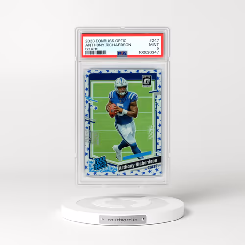 2023 Panini Donruss Optic #247 Anthony Richardson - Stars (PSA 9 MINT)