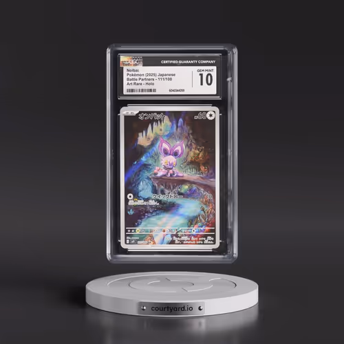 2025 Battle Partners - sv9 #111/100 Noibat - Art Rare Holo (CGC 10 GEM MINT)