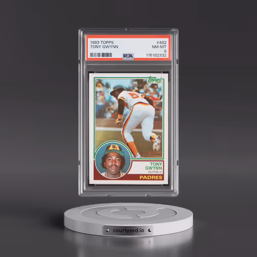 1983 Topps #482 Tony Gwynn (PSA 8 NM-MT)