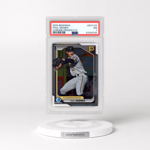 2024 Bowman Chrome Prospects #BCP125 Paul Skenes (PSA 7 NM)